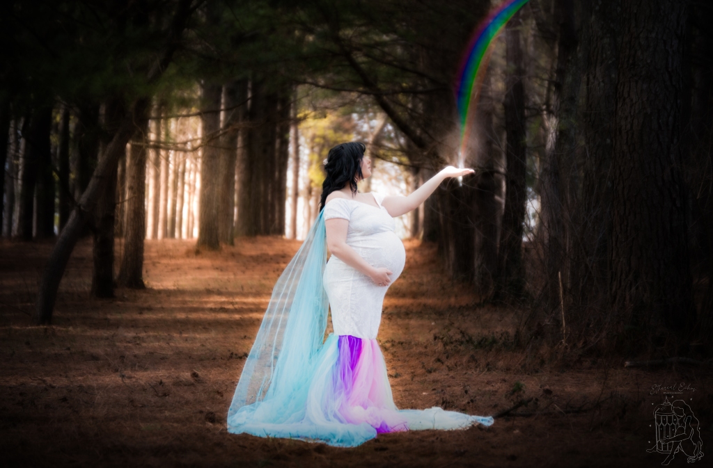 Rainbow Baby Maternity Photoshoot
